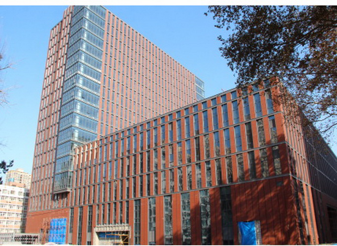 我公司河北医科大学图书实验综合楼工程荣获AAA级安全文明标准化工地